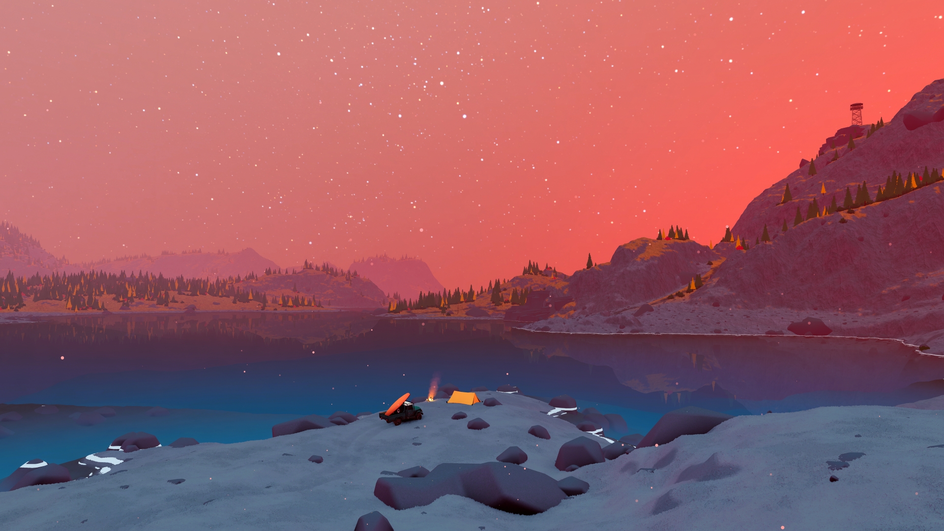 Official over the hill scenery for Which platforms are confirmed?